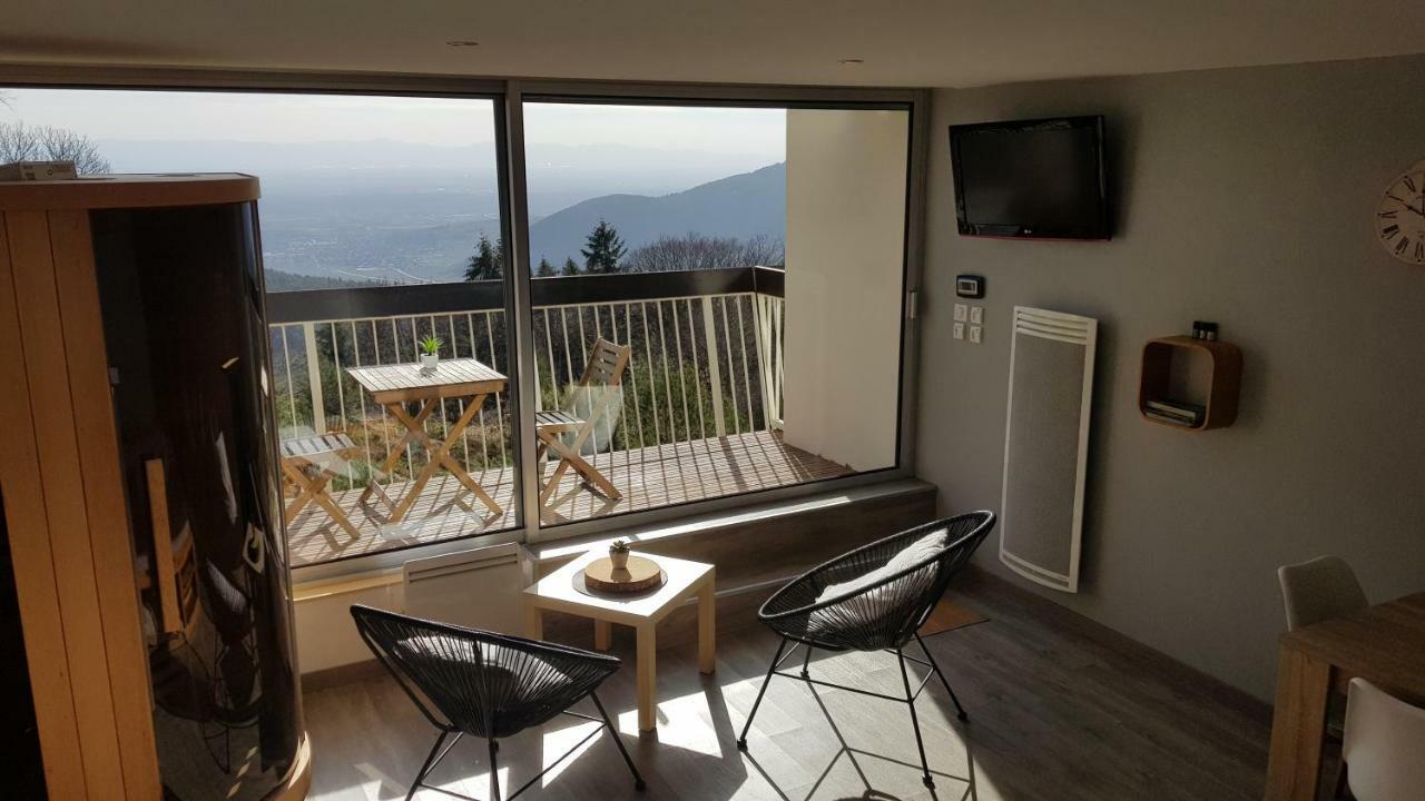Studio Avec Sauna Au Calme A 15 Min De Colmar Trois-Épis Εξωτερικό φωτογραφία
